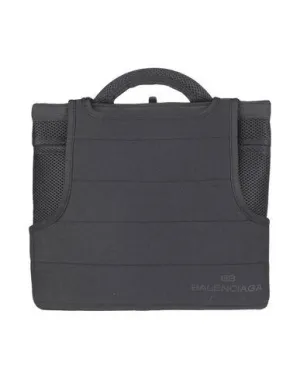 Balenciaga Man Work Bags Black -- --