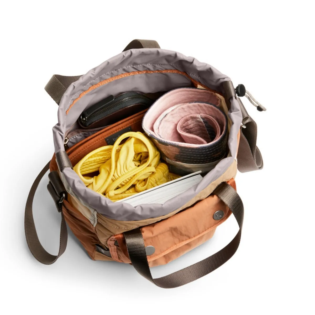 Bellroy Cinch Bucket Bag in Sand Dune
