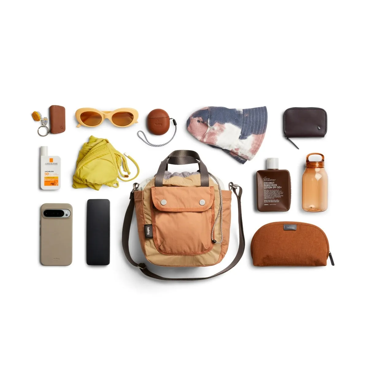 Bellroy Cinch Bucket Bag in Sand Dune