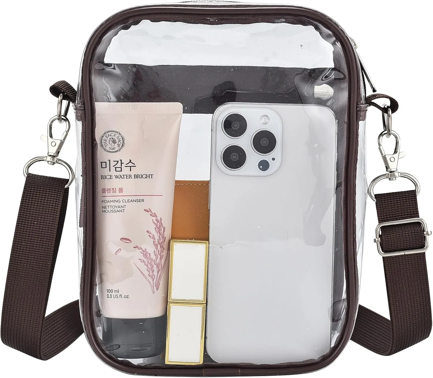 Clear Bag for Stadium Events Small Mini Clear Purse Bag for Stadium Concerts Sports Events Festivals