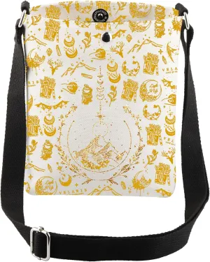 CMNIM A Court of and Roses Merchandise Book Lover Crossbody Bag City of Book Night Gift for Fantasy Book Lovers Gifts