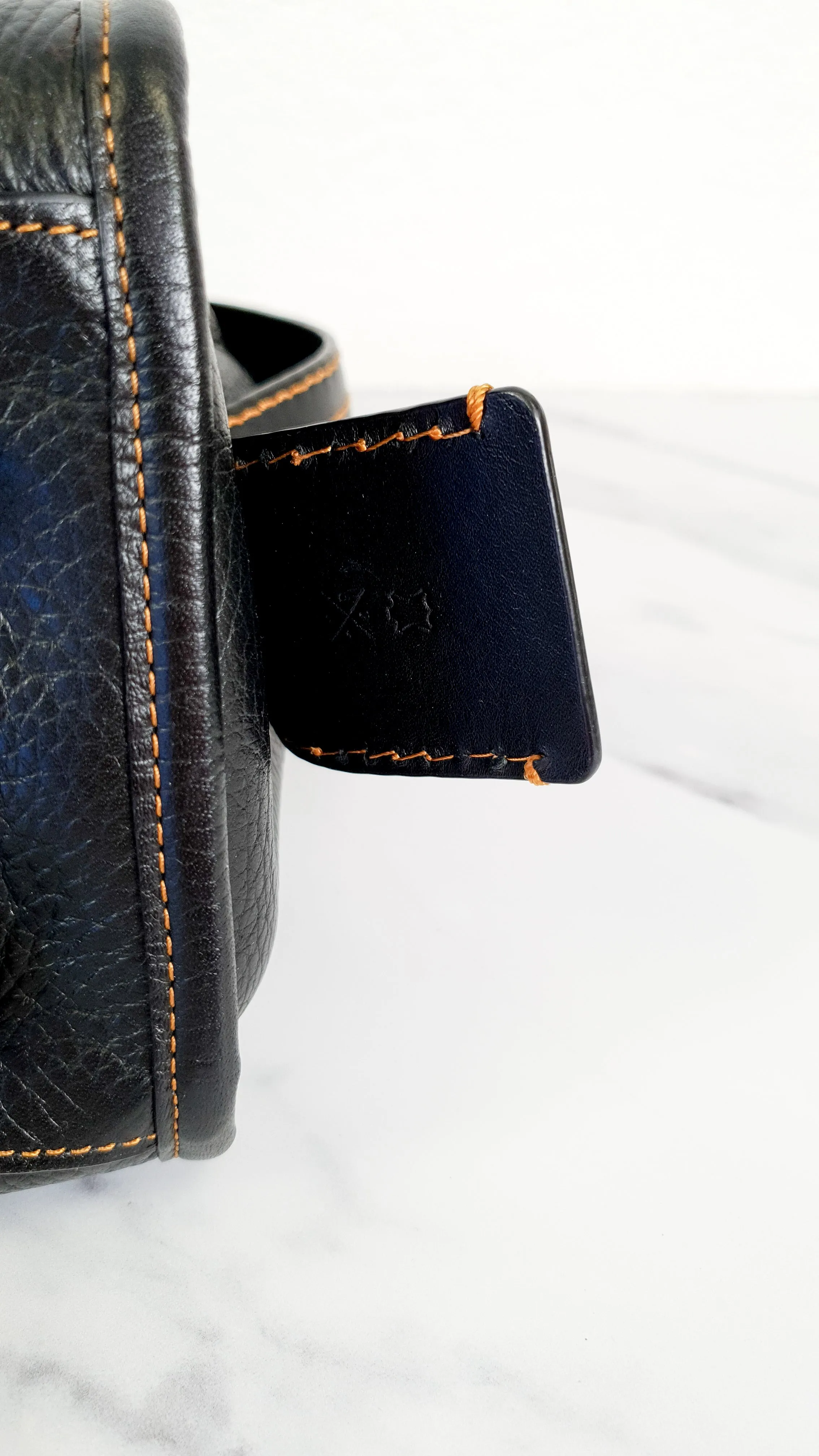 Coach 1941 Rogue 31 in Black with Western Embroidery Flowers & Varsity Stripe - Satchel Handbag Coach 57230