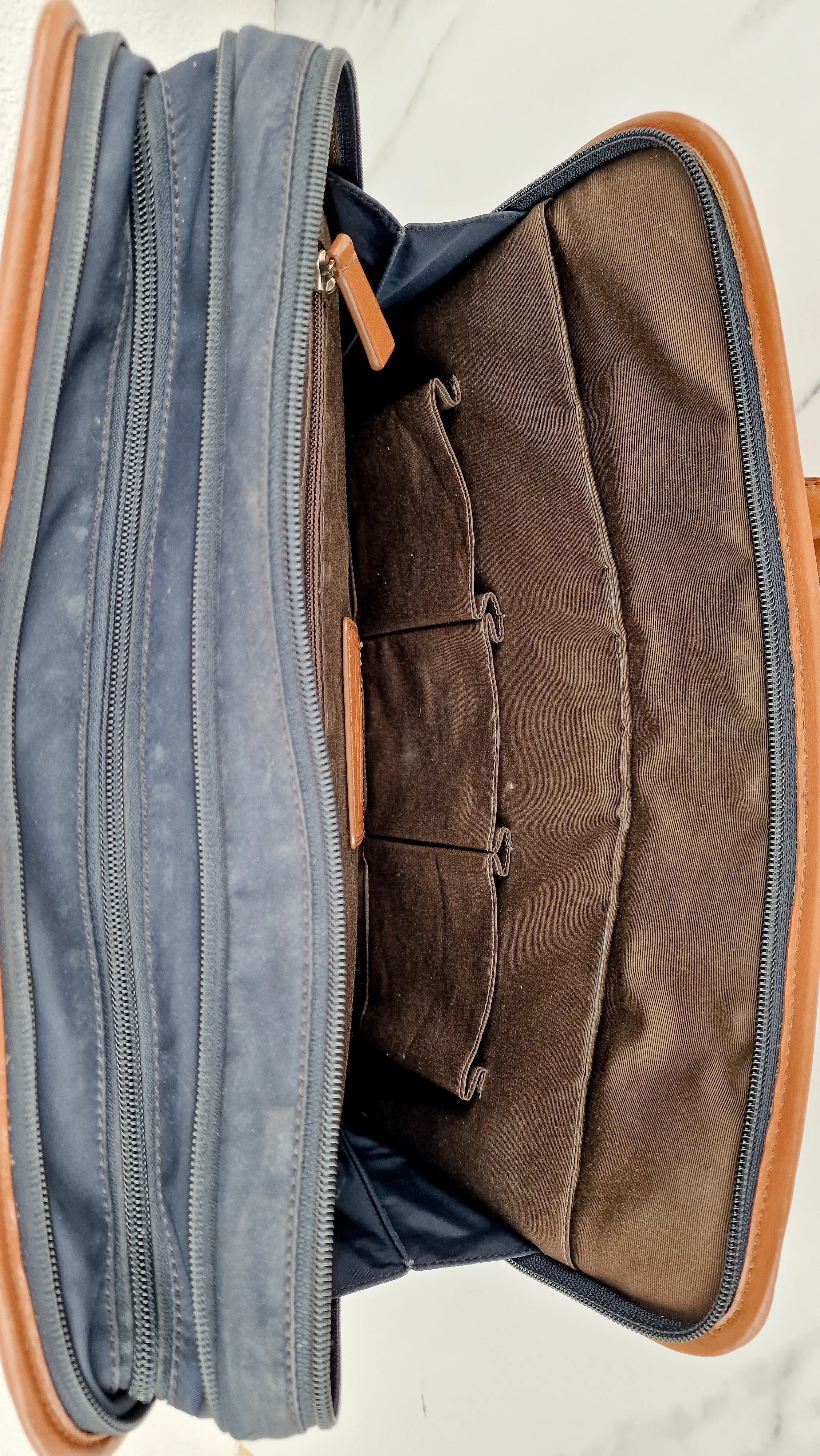 Coach Lexington Commuter Briefcase in Brown Leather - Laptop Bag Handbag Office Bag Work Bag Unisex - Coach F71016