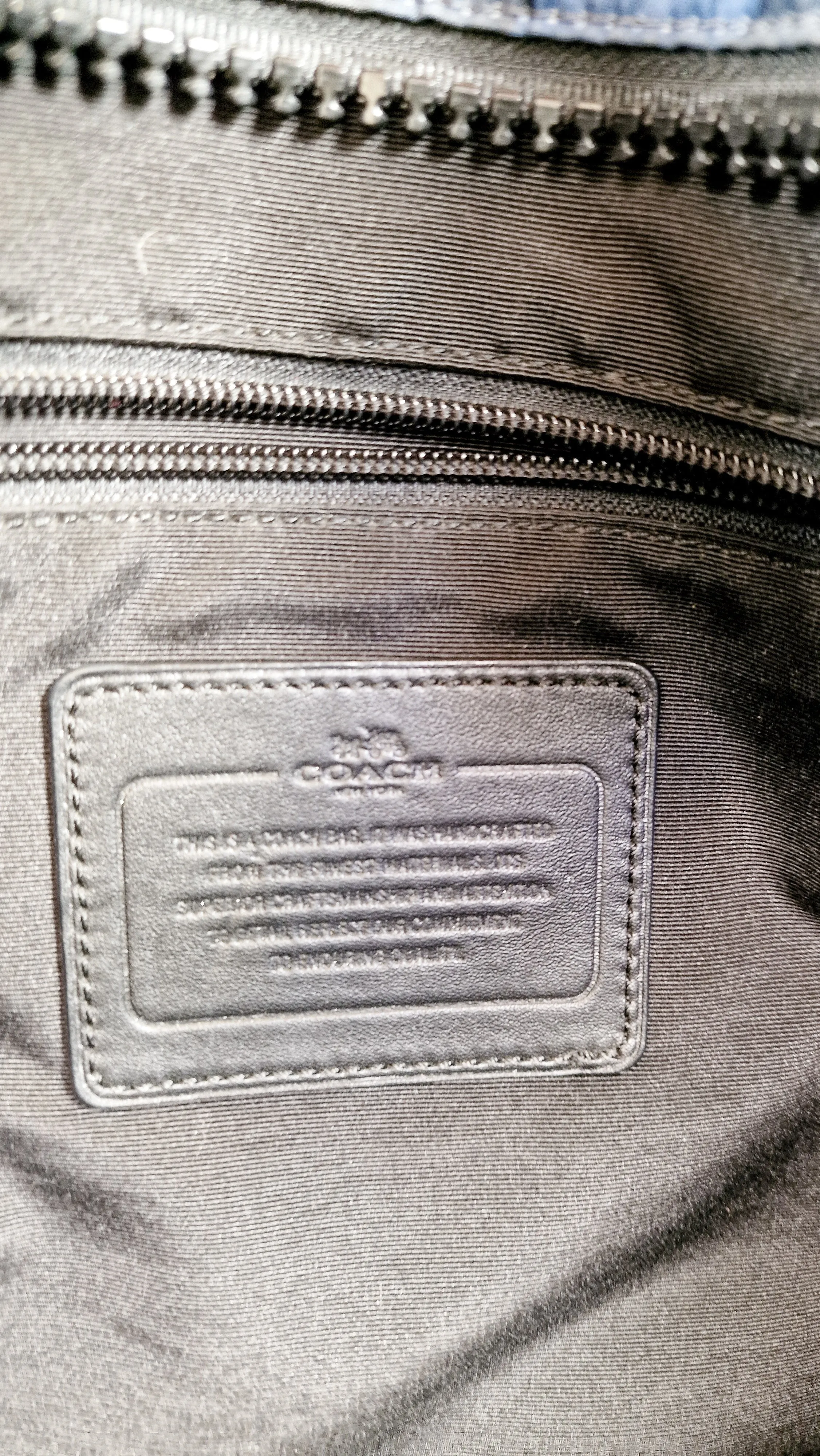 Coach Mercer Tote in Printed Nylon with Urban Camo & Black Leather Details - Coach Mens Bags - Coach F71758
