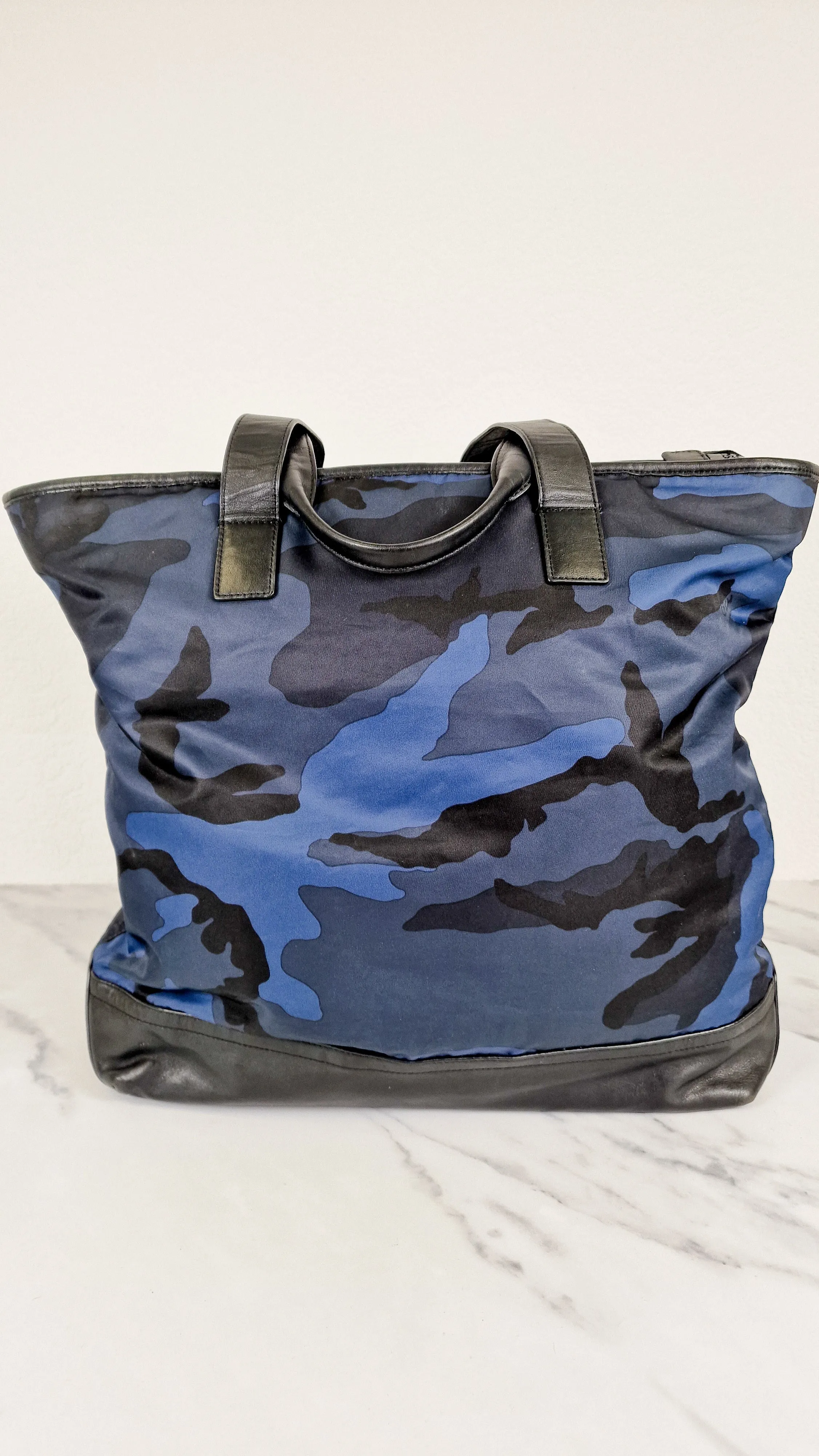 Coach Mercer Tote in Printed Nylon with Urban Camo & Black Leather Details - Coach Mens Bags - Coach F71758