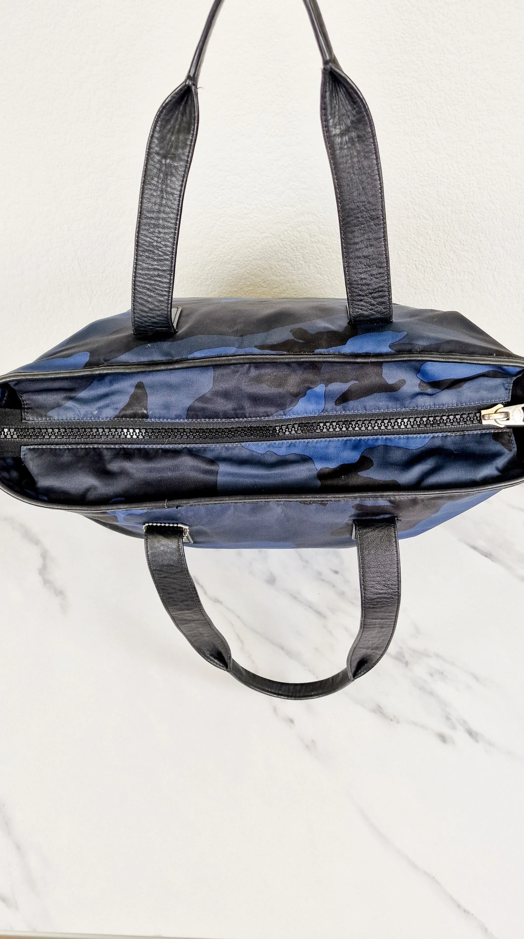 Coach Mercer Tote in Printed Nylon with Urban Camo & Black Leather Details - Coach Mens Bags - Coach F71758