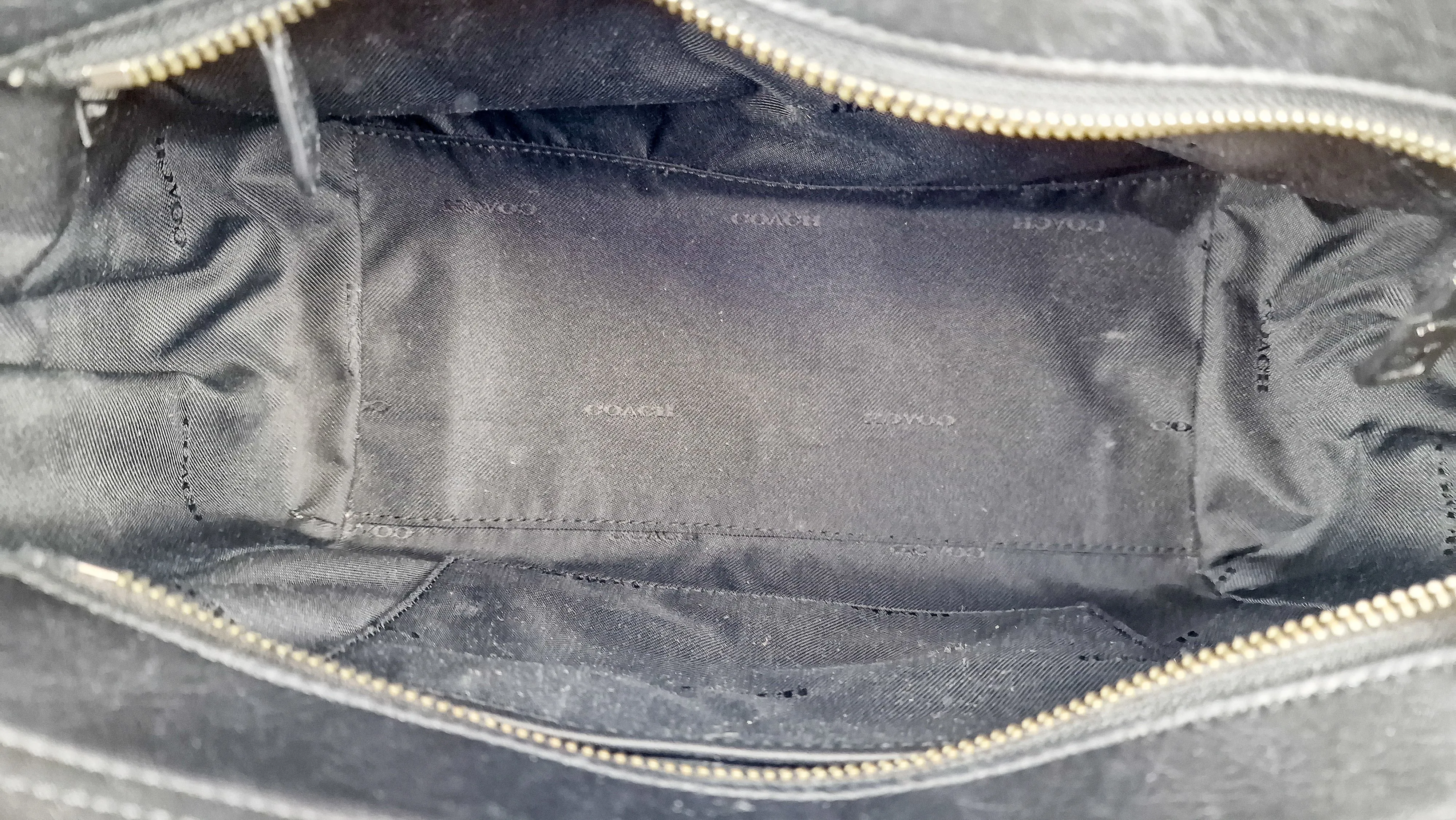 Coach Swagger 27 in Genuine Snakeskin Colorblock Black & White Chalk Leather Handbag - Coach 57113