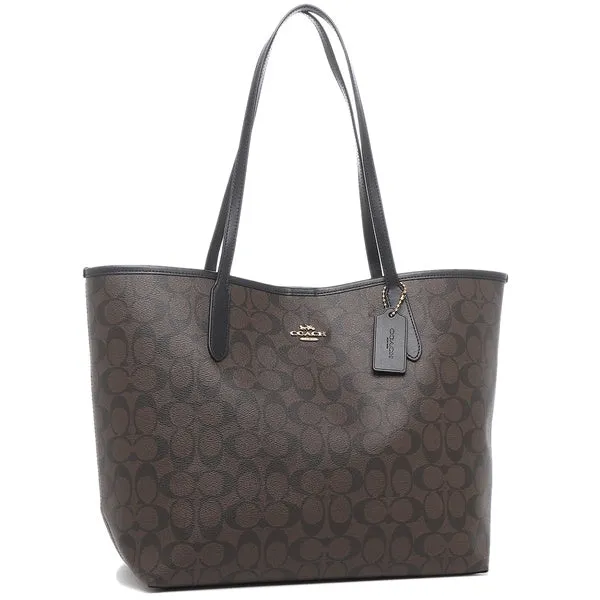 Coach tote bag Signature Ladies 5696
