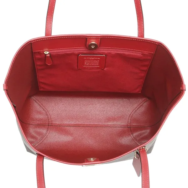 Coach tote bag Signature Ladies 5696