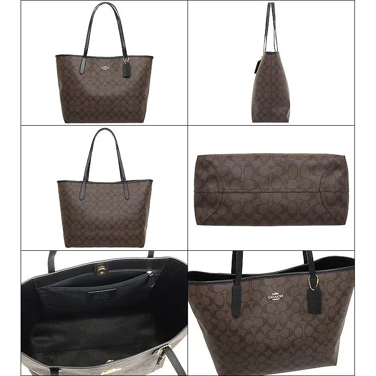 Coach tote bag Signature Ladies 5696