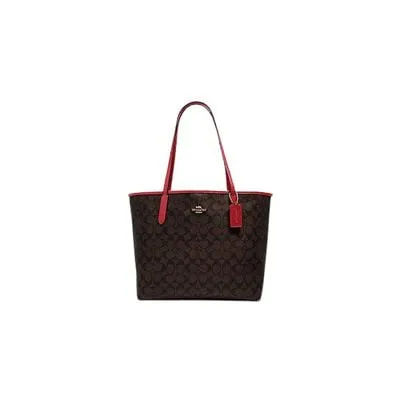Coach tote bag Signature Ladies 5696