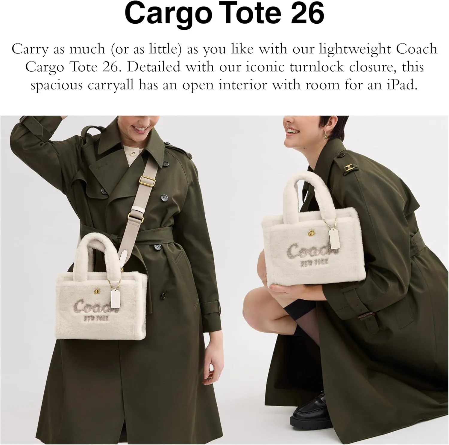 Coach Women's Cargo Tote 26