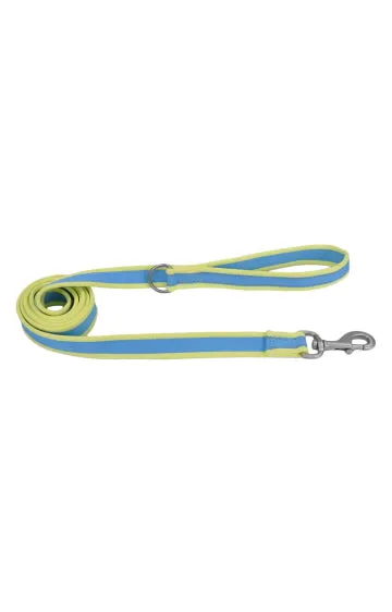Coastal Blue and Yellow Reflective Leash
