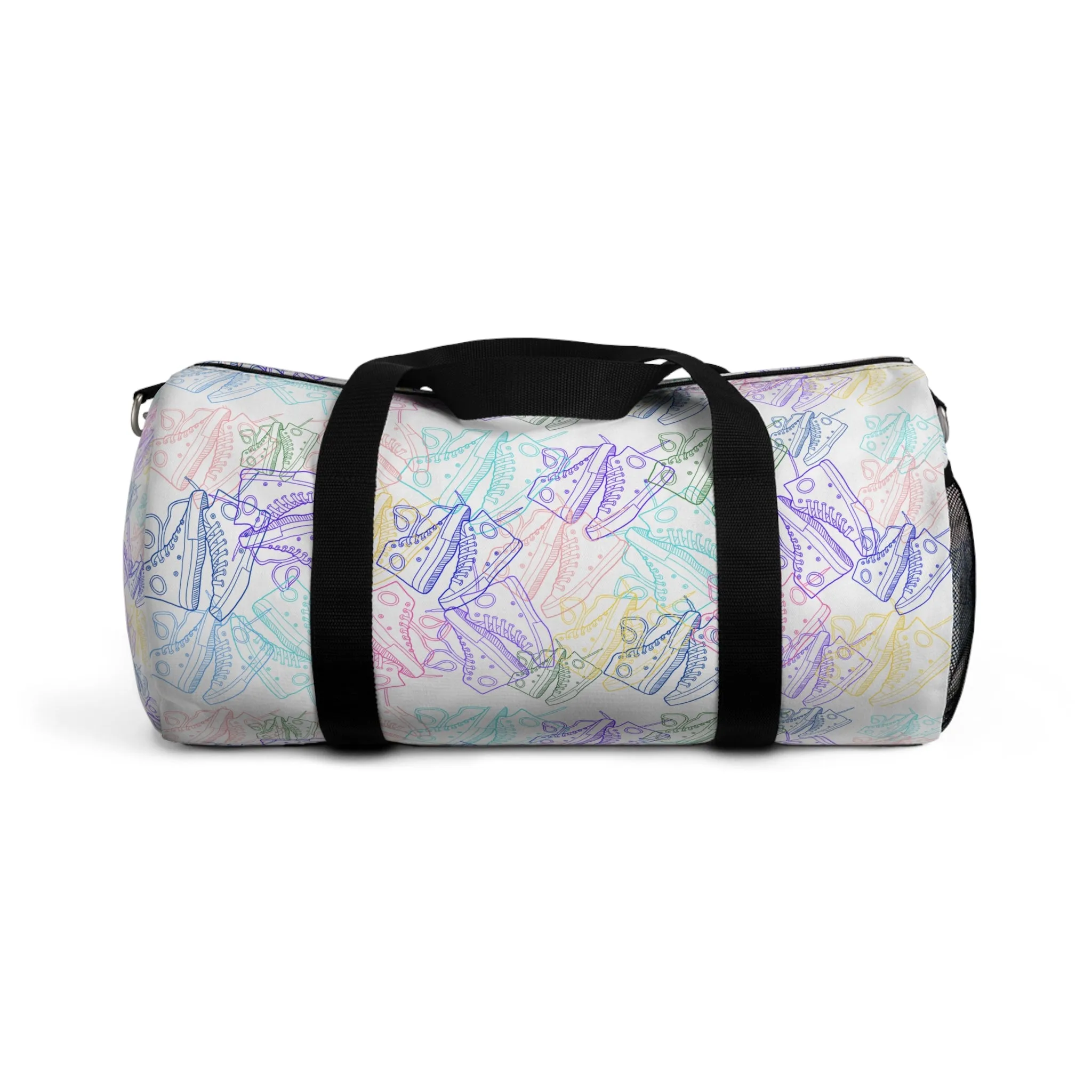 Colorful Sneaker Traveler Duffel Bag