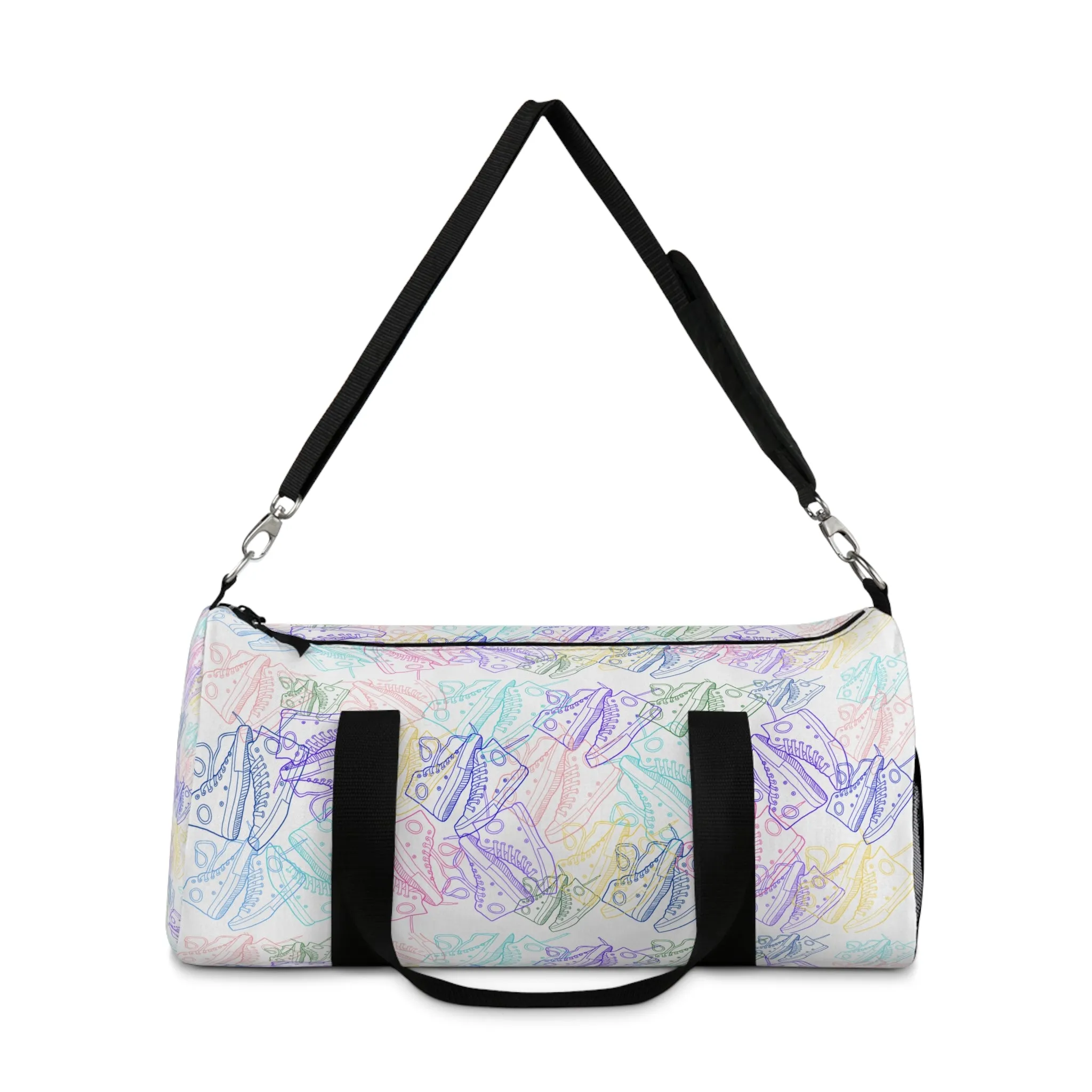 Colorful Sneaker Traveler Duffel Bag