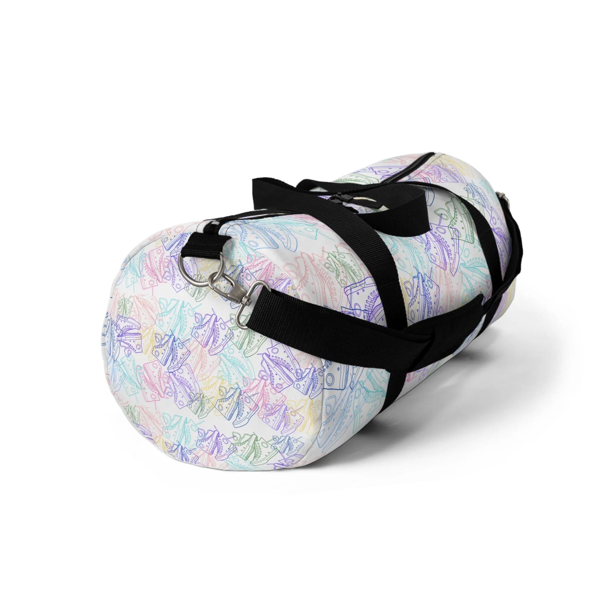 Colorful Sneaker Traveler Duffel Bag