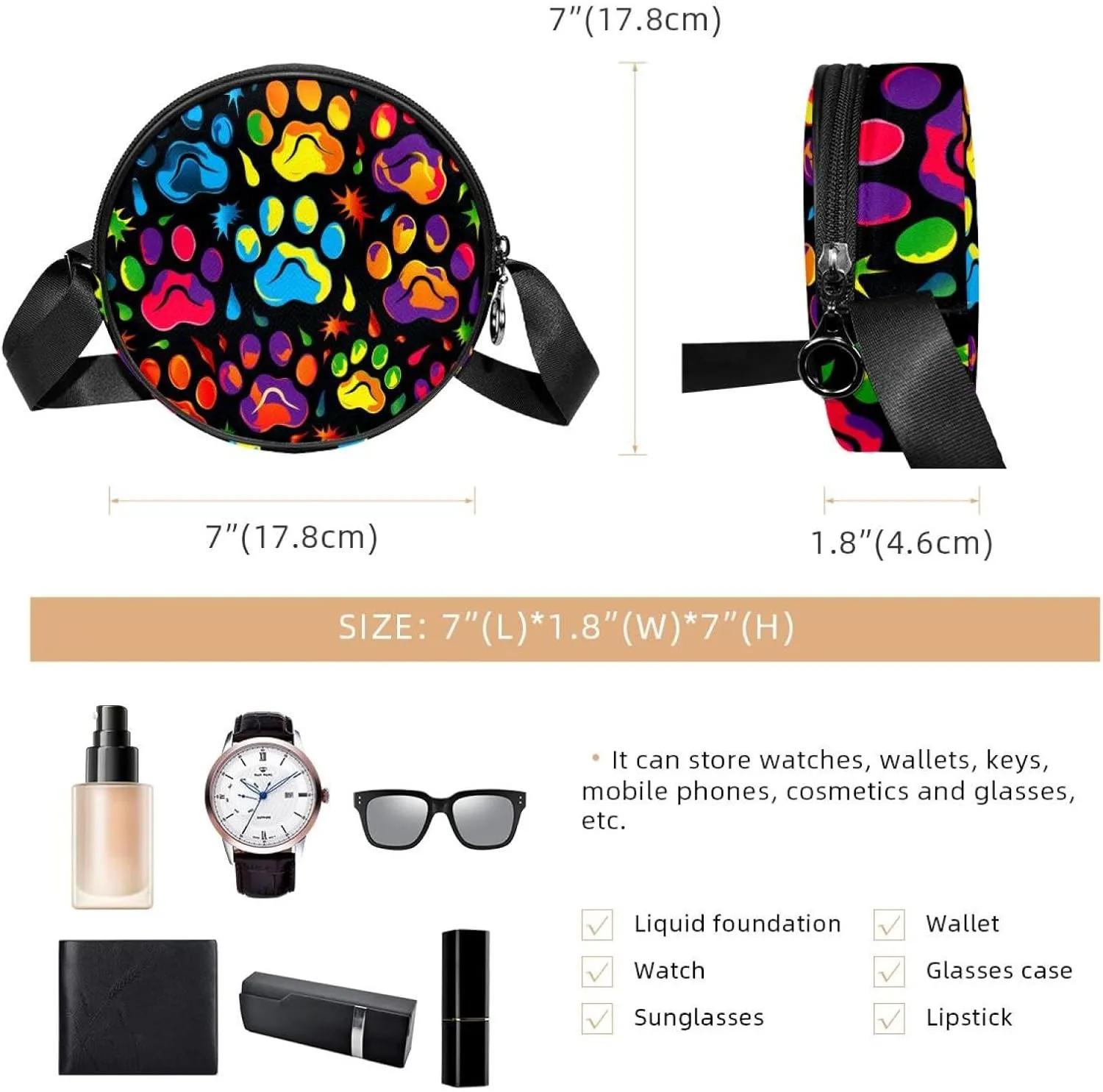 Crossbody Bags for Women,Crossbody Bag Men,Small Sling Bag,Crossbody Purse