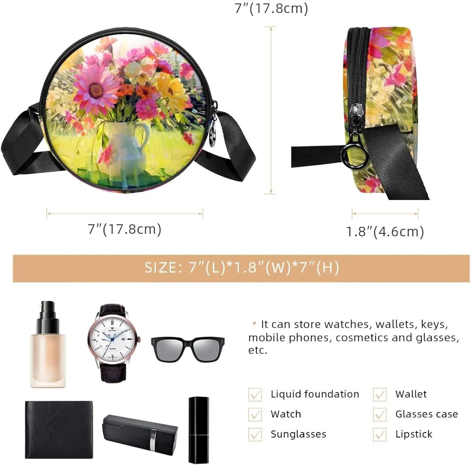 Crossbody Bags for Women,Crossbody Bag Men,Small Sling Bag,Crossbody Purse