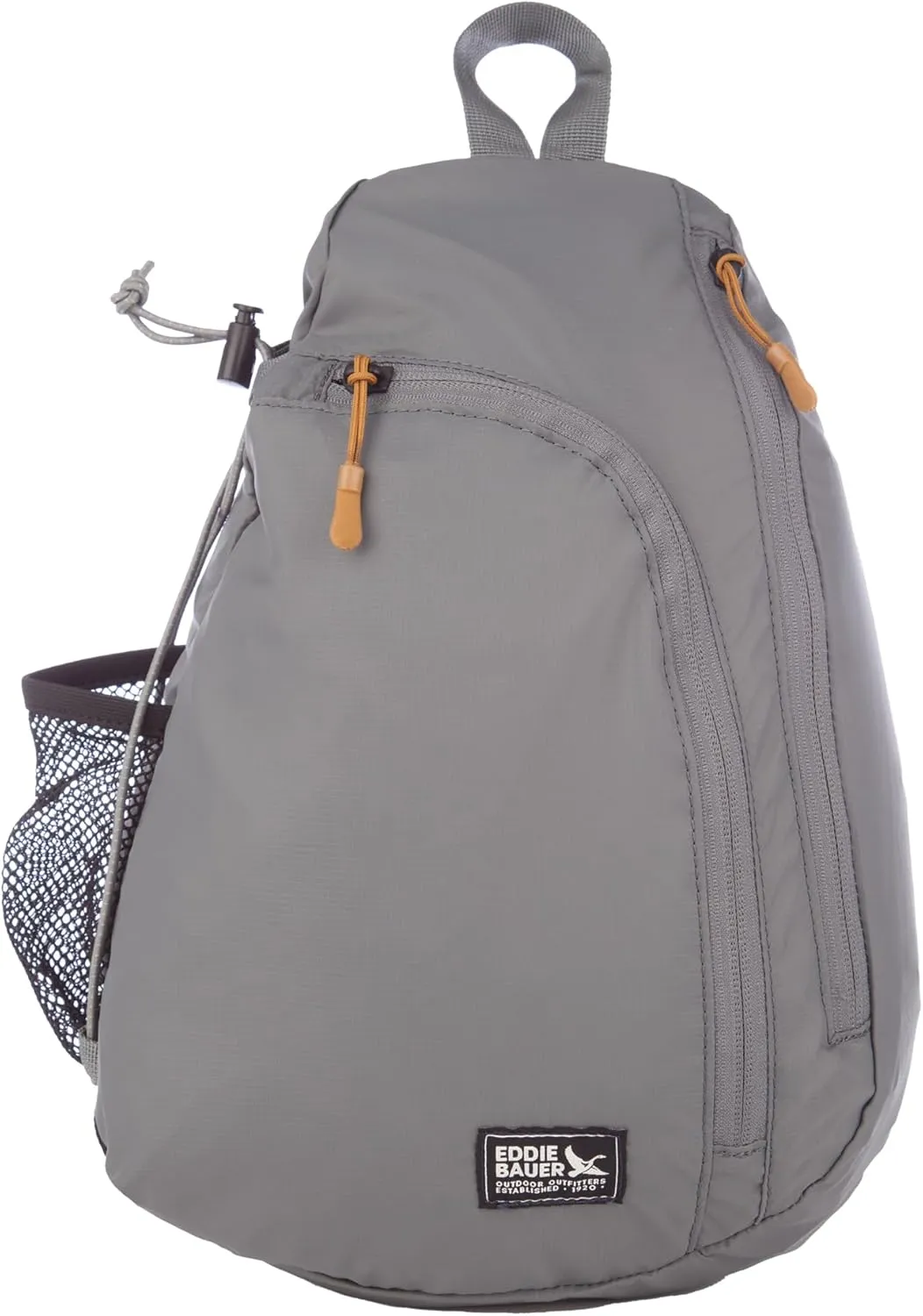 Eddie Bauer Sling Bag | Travel | Everyday Carry | Lightweight | Durable | Ripstop Nylon | 8L, Slate, One Size