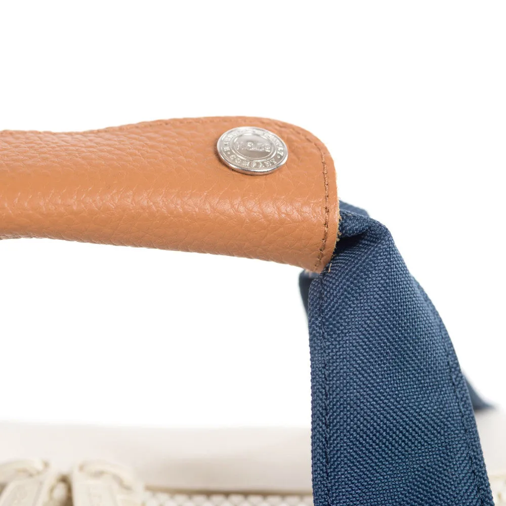 Herschel Supply Lonsdale Duffel Bag - Caramel, Natural, Navy