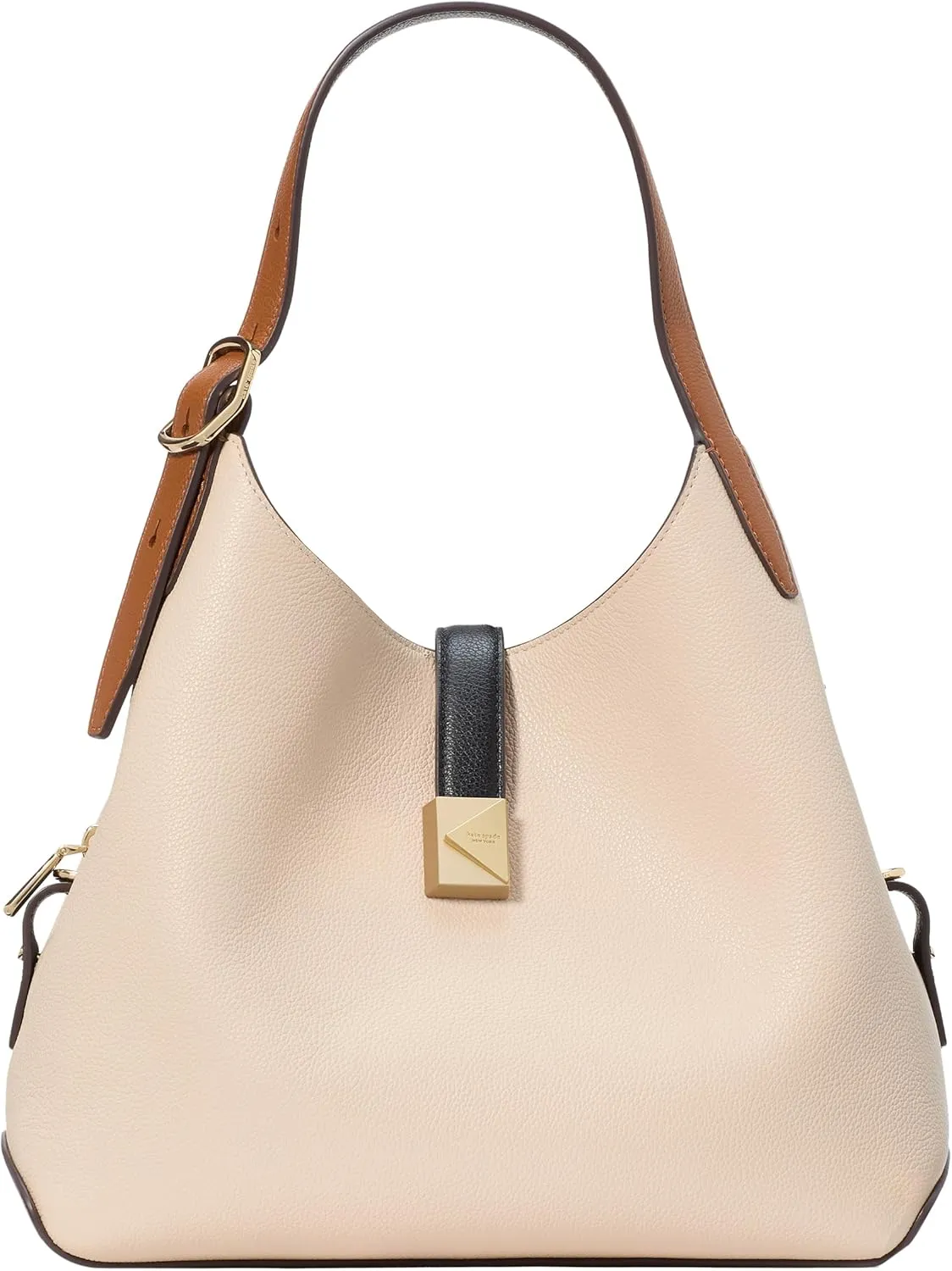 kate spade new york Deco Pebbled Leather Crossbody Tote