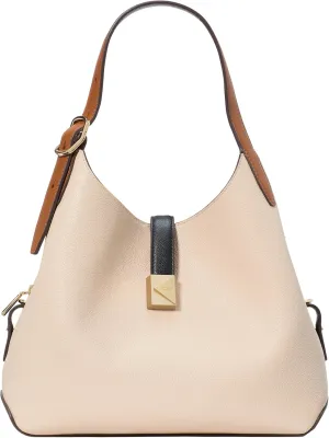 kate spade new york Deco Pebbled Leather Crossbody Tote