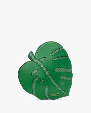 Kate Spade Playa Smooth Leather Leaf Crossbody Handbag