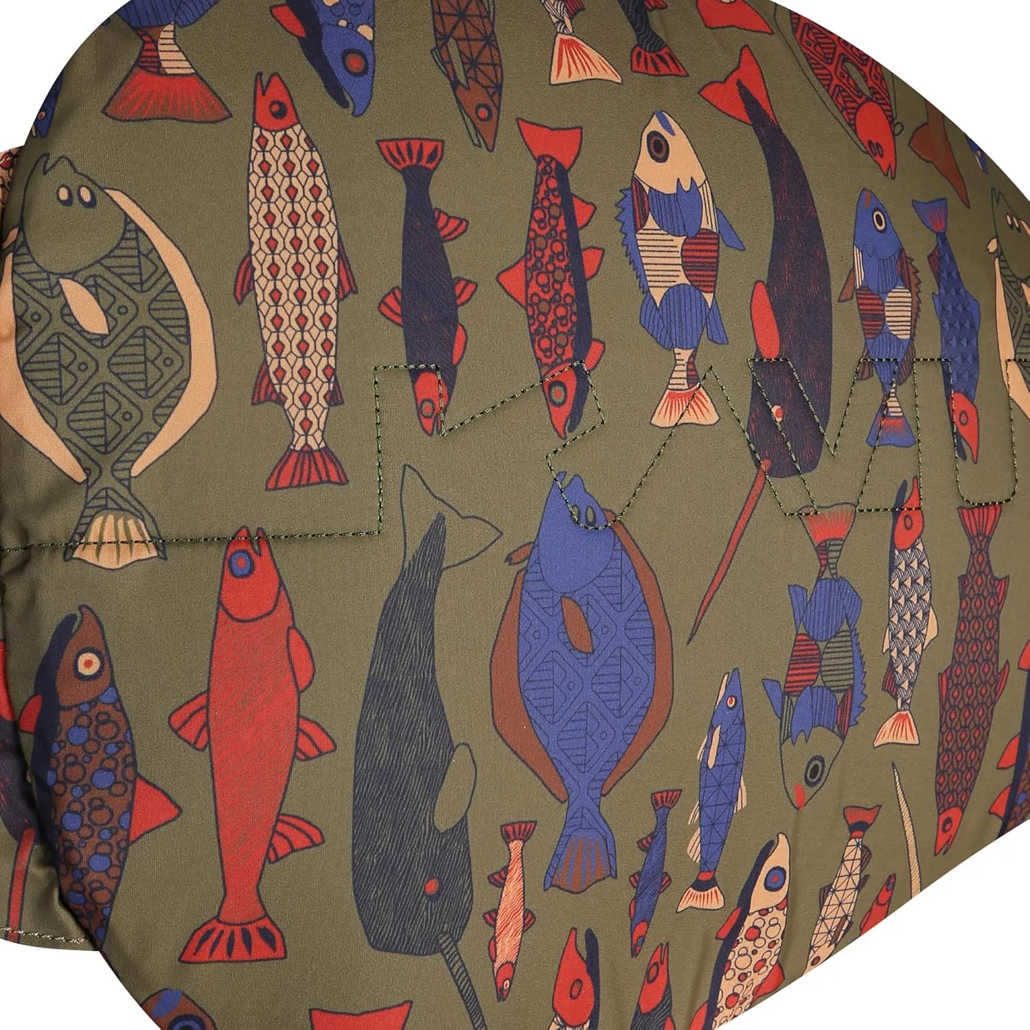 KAVU Slingback, Fish Tessellate, One Size