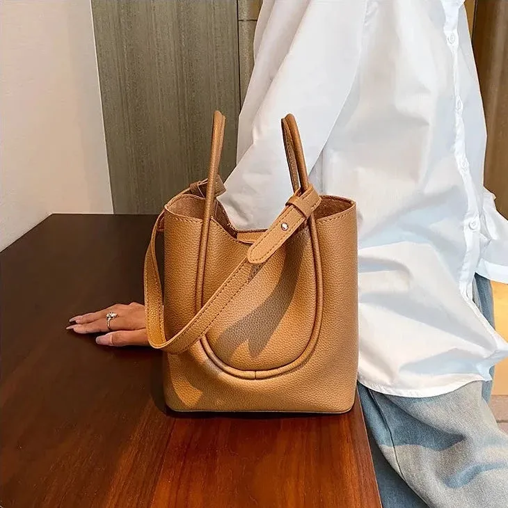 Minimalist U Bucket Bags -  4 Colors