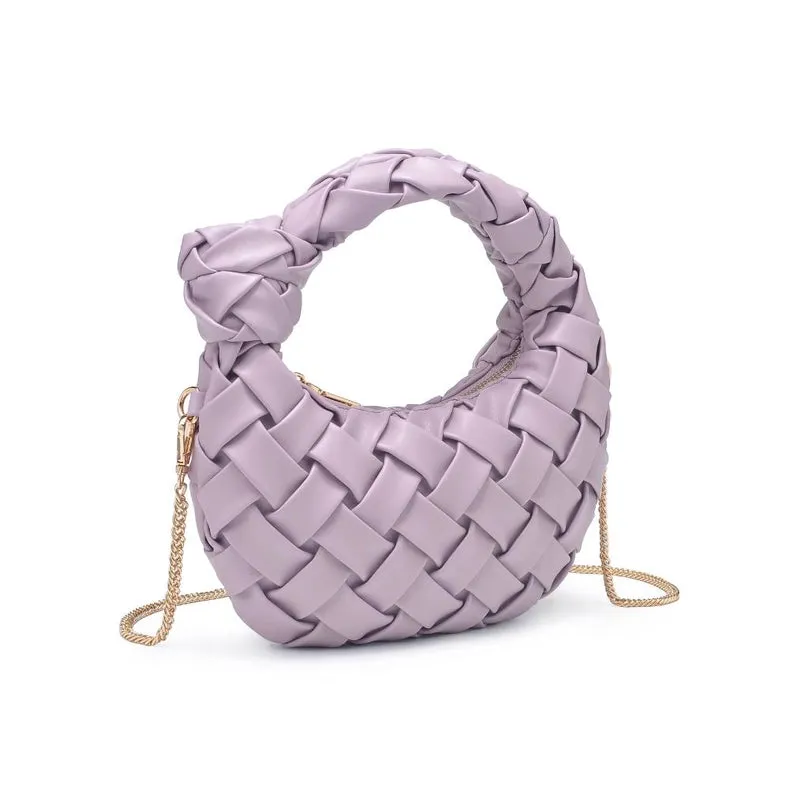 Nadia Woven Crossbody Lilac