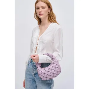 Nadia Woven Crossbody Lilac