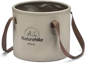 Naturehike Multifunctional Collapsible Water Basin, Folding Tub, Portable Bin, Lightweight Foldable Bucket with Handles for Camping, Dish Washing, Laundry, Fishing, Hiking