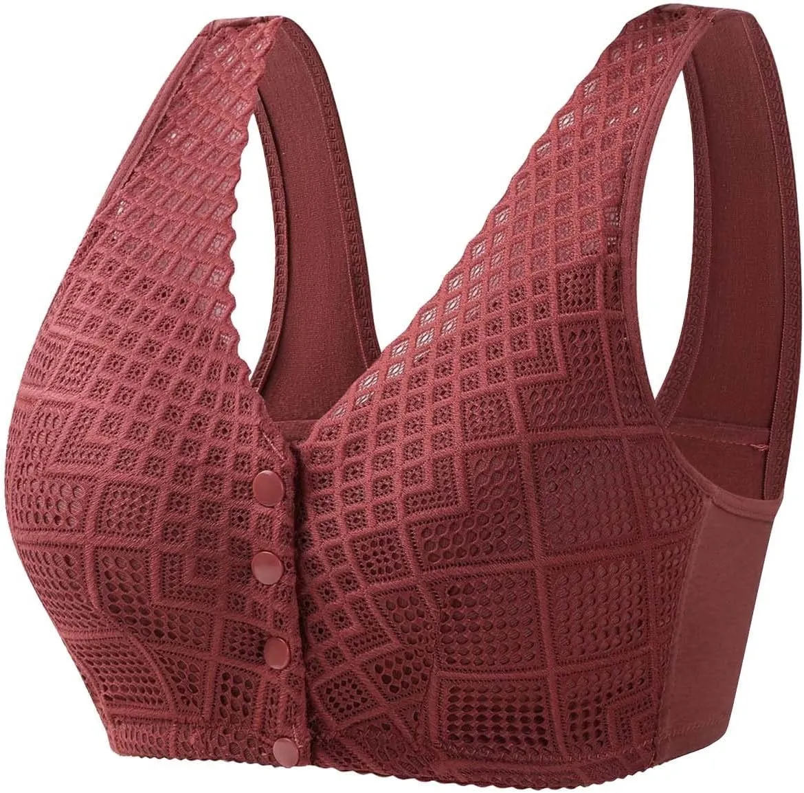 Sleep Bras for Women Padded Smoothing Convertible Bra Jacquard Push up Comfort Bralettes Workout Clothes for Women