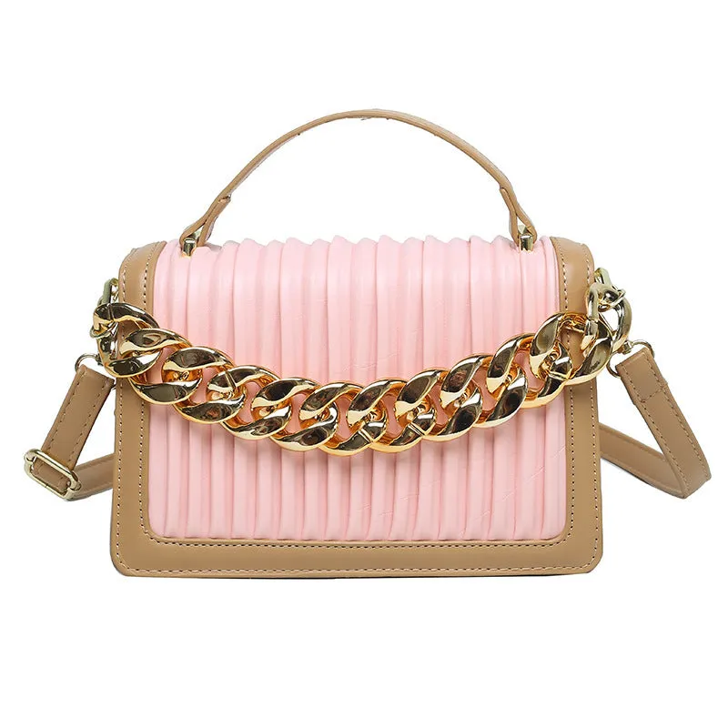 Sling Bags Autumn Fashion One Shoulder Crossbody Fashionable Small Square Bag