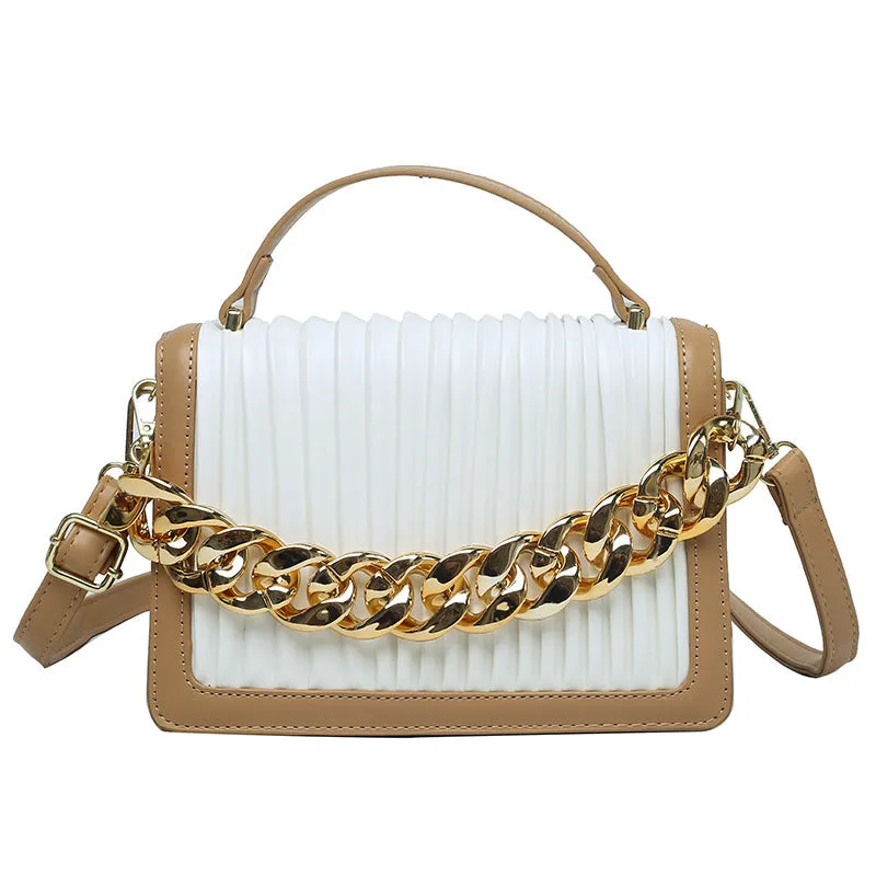 Sling Bags Autumn Fashion One Shoulder Crossbody Fashionable Small Square Bag