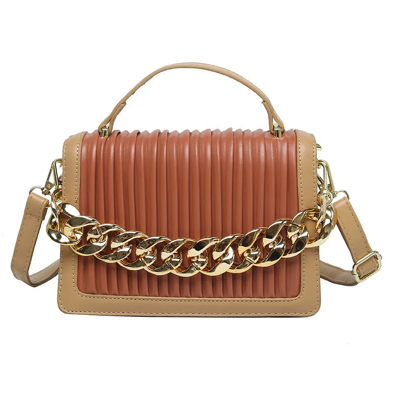 Sling Bags Autumn Fashion One Shoulder Crossbody Fashionable Small Square Bag