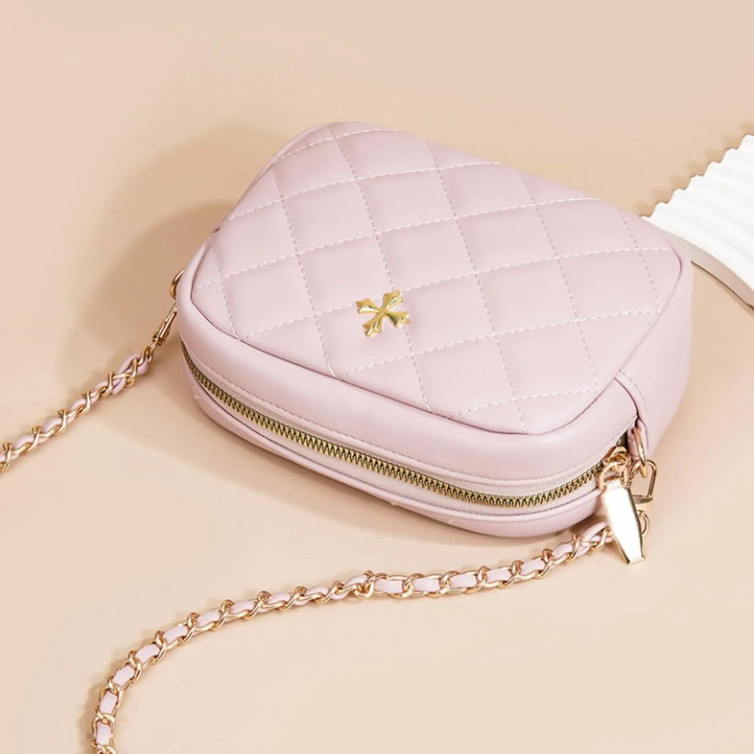 Small Crossbody Bags for Women Satchel Camera Bag Camera Pouch Pu Leather Trendy Purse with Adjustable Strap