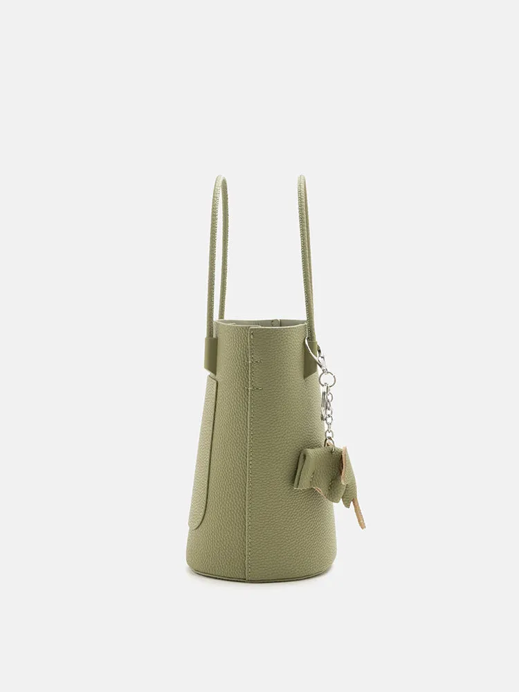 Stormy Garden Bucket Bag