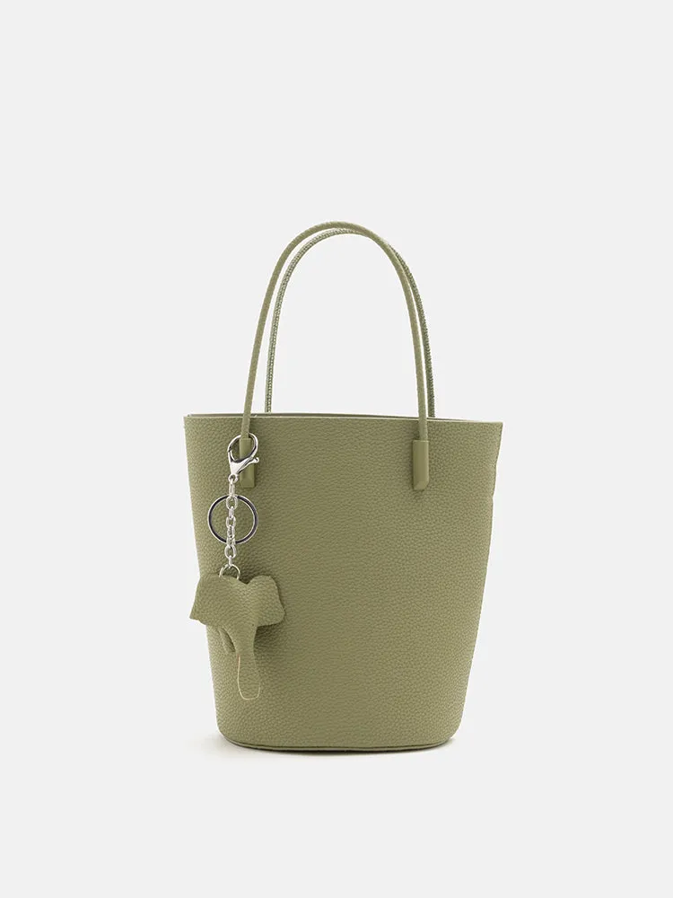 Stormy Garden Bucket Bag