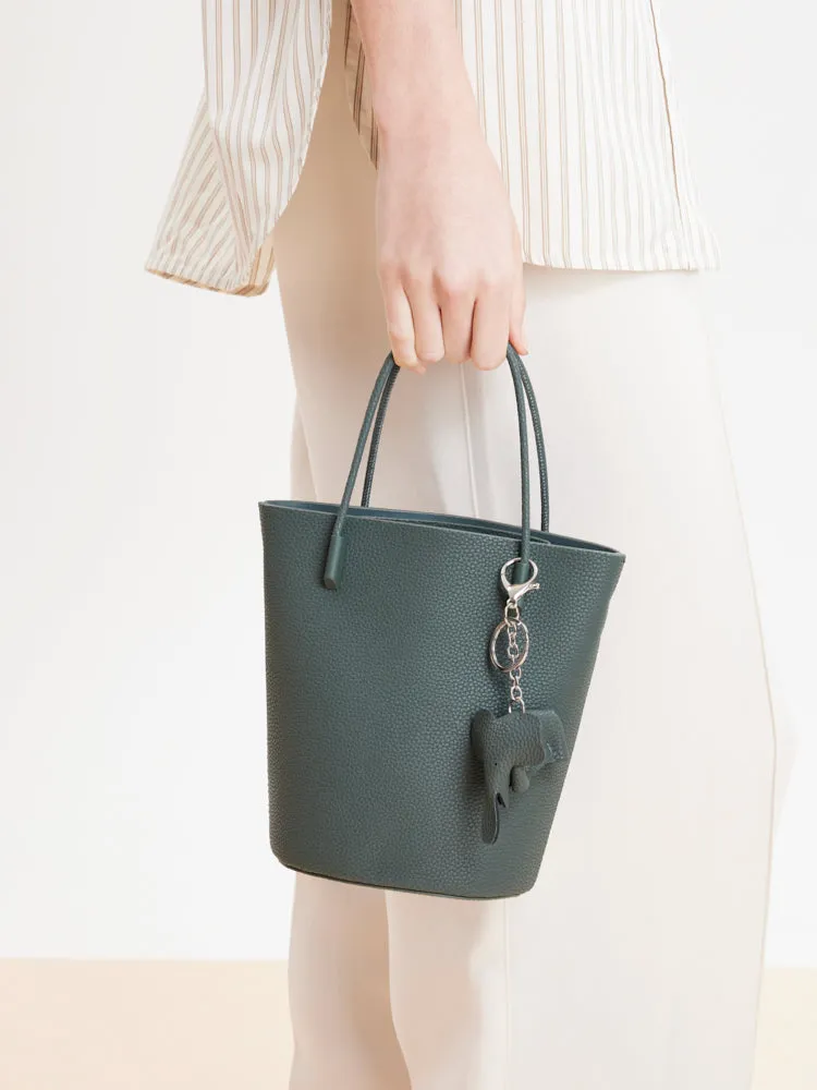 Stormy Garden Bucket Bag