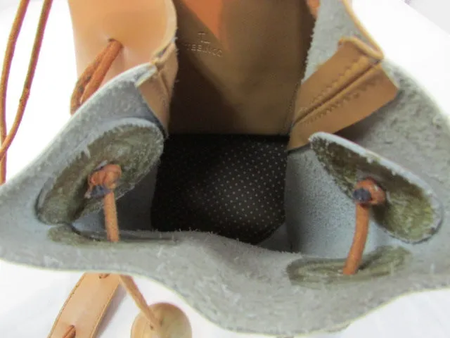 Teeinco Carmel Genuine Leather Bucket Bag