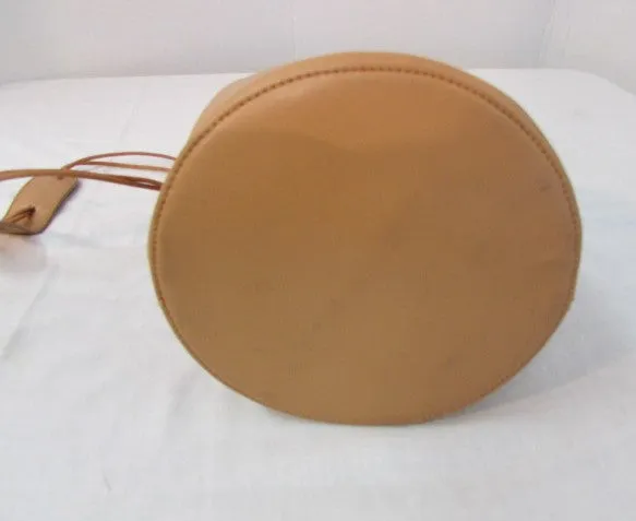 Teeinco Carmel Genuine Leather Bucket Bag